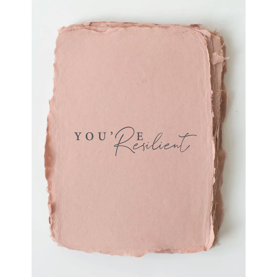 Card : You're Resilient
