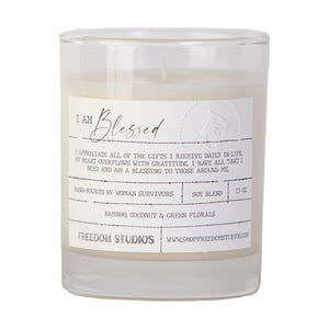 Candle | I AM Blessed 7.5 oz Candle